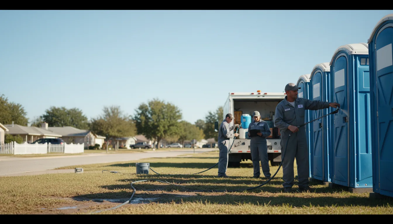Long-Term Portable Toilet Rental in Vacherie, LA near me